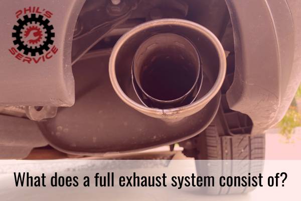 what does a full exhaust system service consist of